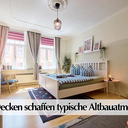 Ferienwohnungen im Jugendstil direkt an der Parkanlage VENEDIG im Herzen Erfurts Zimmer foto
