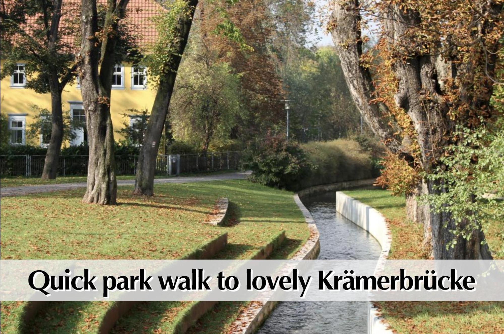 Apartment 12 Fewos Im Jugendstilhaus Mit Aufzug, Terrasse, Kingsize-bett, Smart-tv, Etc Erfurt