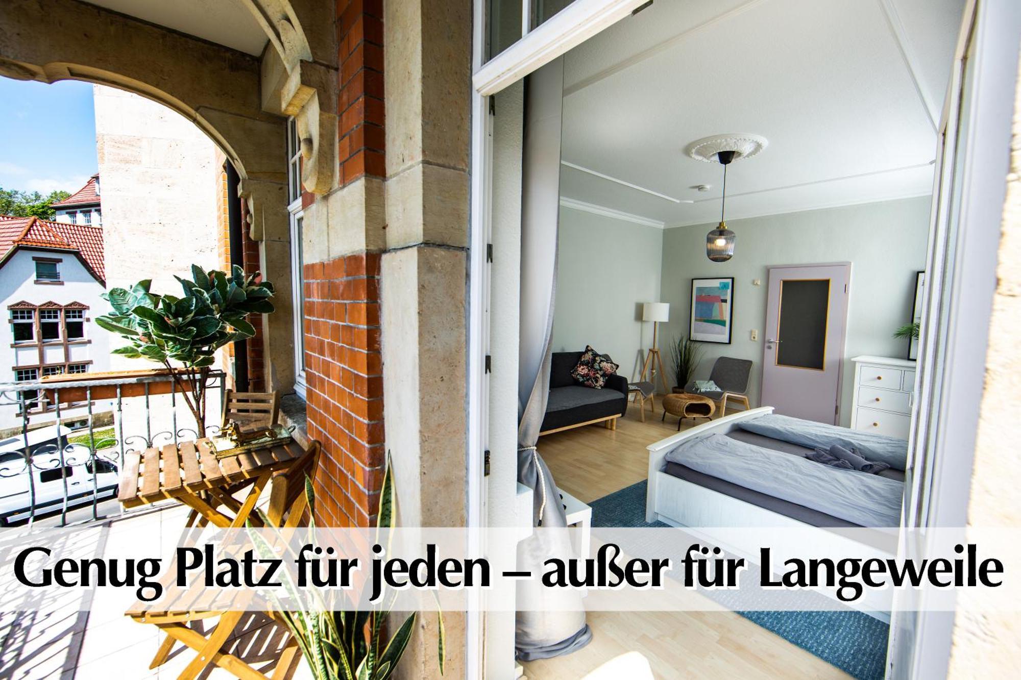 12 Fewos Im Jugendstilhaus Mit Aufzug, Terrasse, Kingsize-bett, Smart-tv, Etc Apartment