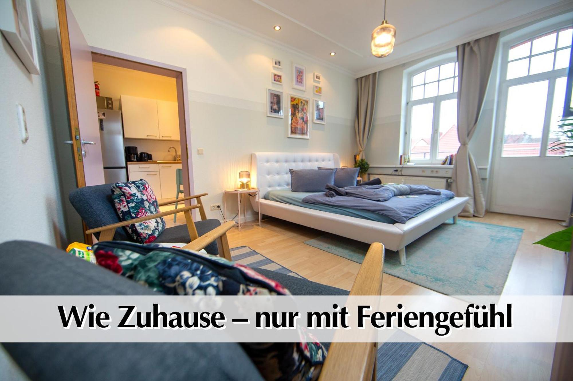 12 Fewos Im Jugendstilhaus Mit Aufzug, Terrasse, Kingsize-bett, Smart-tv, Etc