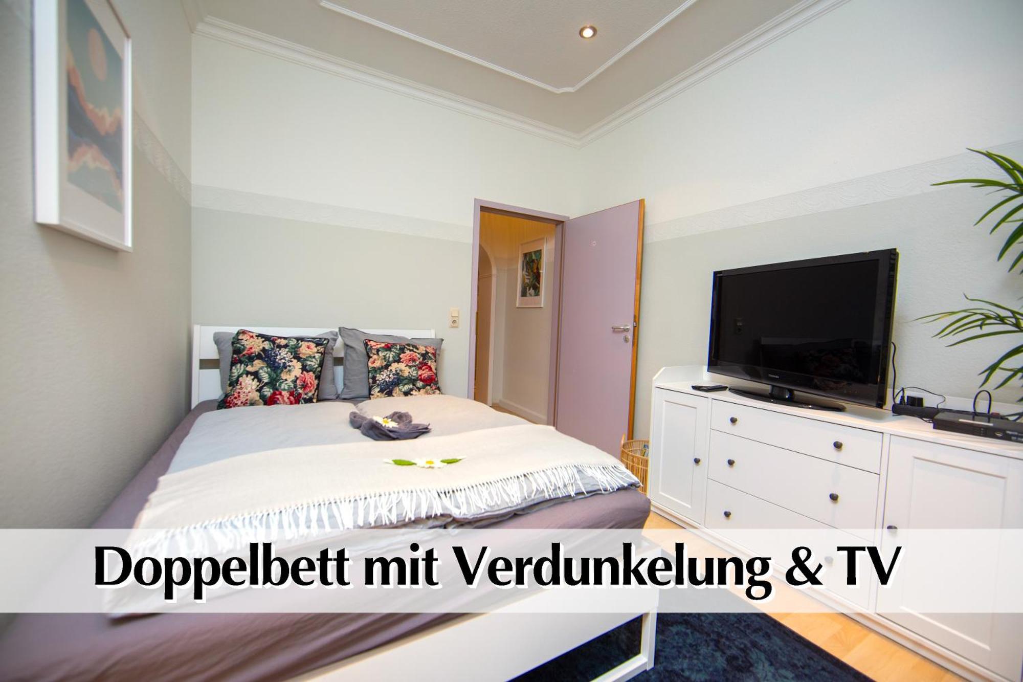 Apartment 12 Fewos Im Jugendstilhaus Mit Aufzug, Terrasse, Kingsize-bett, Smart-tv, Etc