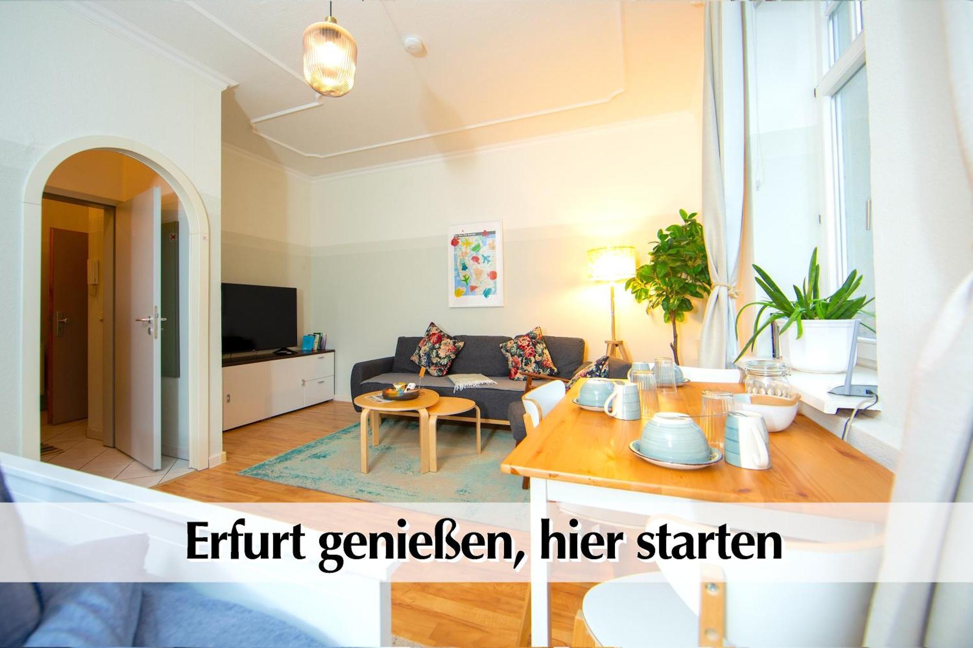 Apartment 12 Fewos Im Jugendstilhaus Mit Aufzug, Terrasse, Kingsize-bett, Smart-tv, Etc *