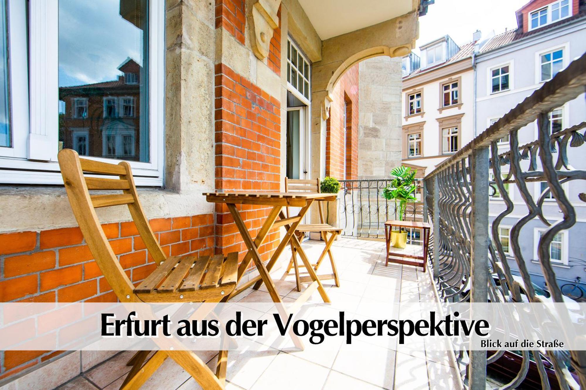12 Fewos Im Jugendstilhaus Mit Aufzug, Terrasse, Kingsize-bett, Smart-tv, Etc Appartement Erfurt