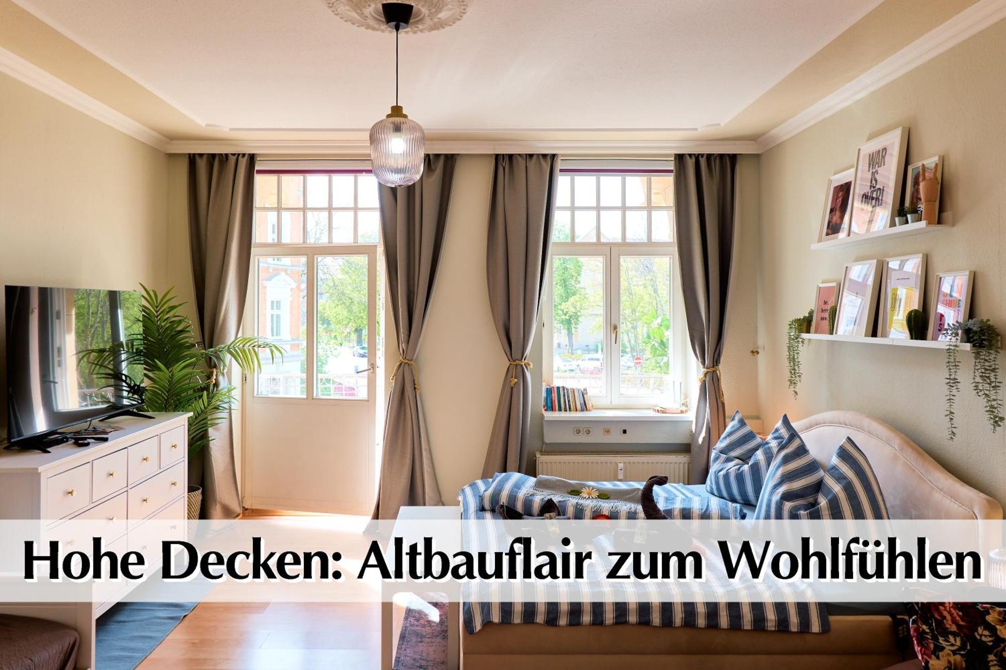 12 Fewos Im Jugendstilhaus Mit Aufzug, Terrasse, Kingsize-bett, Smart-tv, Etc Appartement
