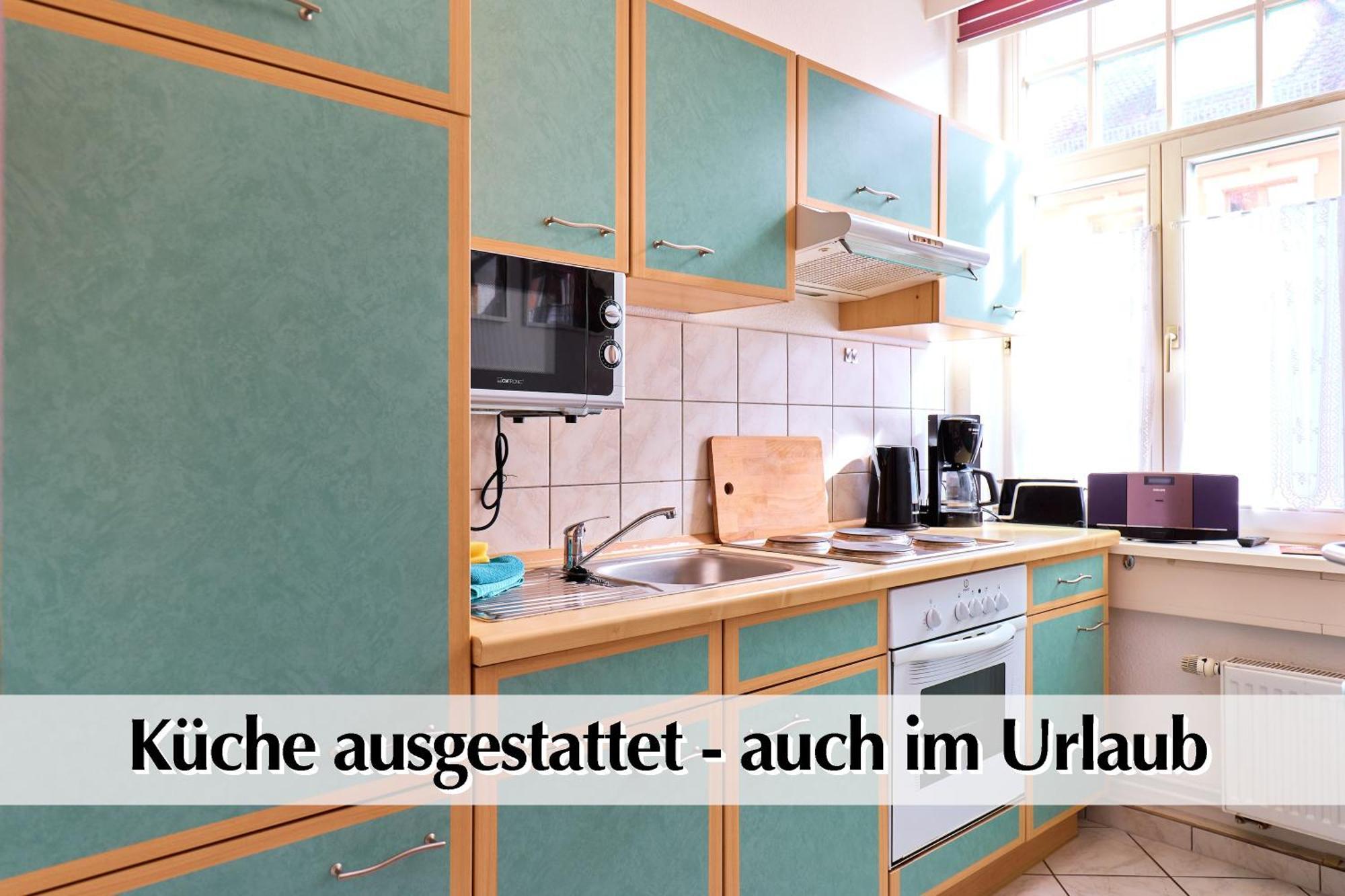 Appartement 12 Fewos Im Jugendstilhaus Mit Aufzug, Terrasse, Kingsize-bett, Smart-tv, Etc