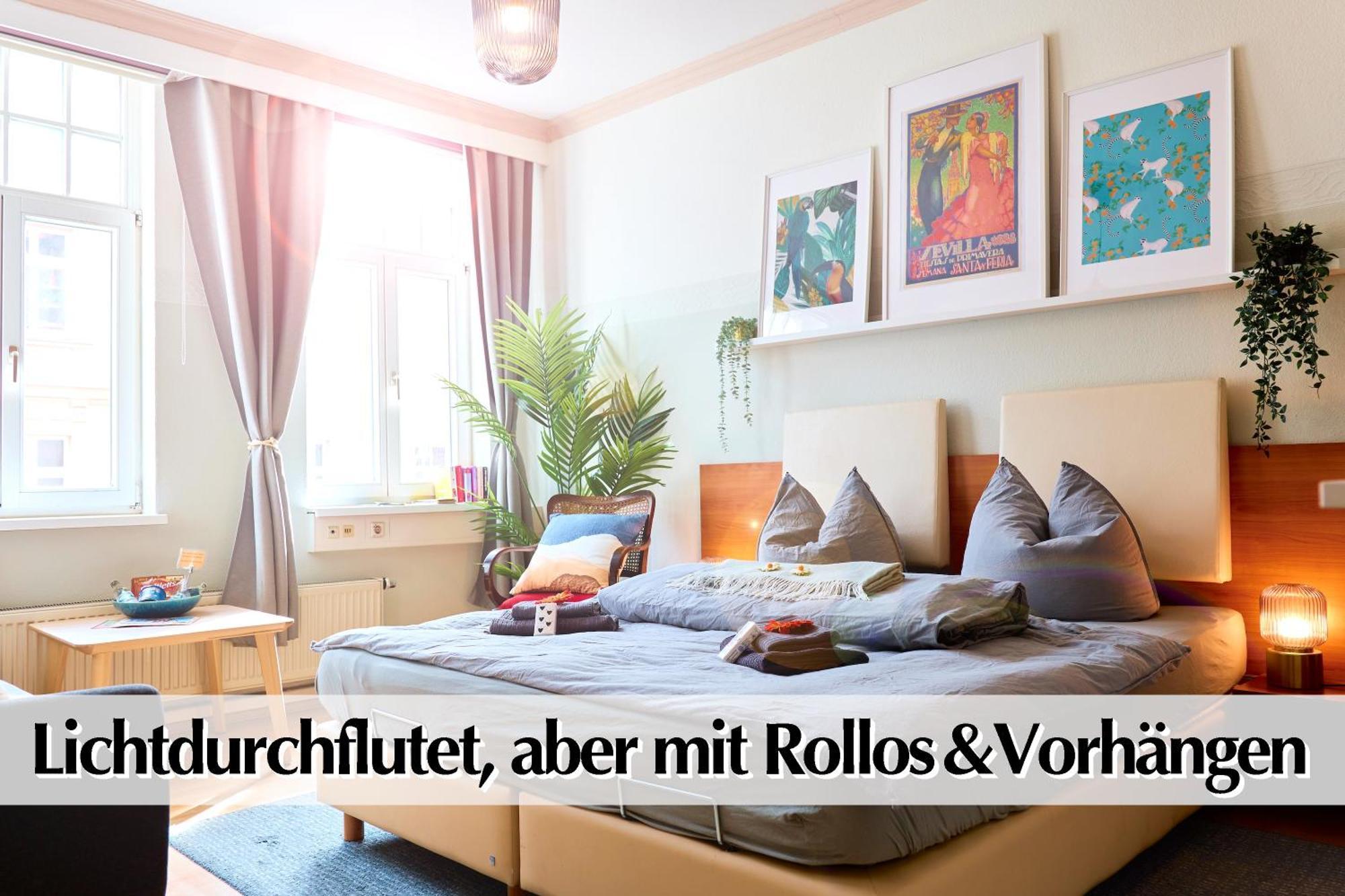 12 Fewos Im Jugendstilhaus Mit Aufzug, Terrasse, Kingsize-bett, Smart-tv, Etc Erfurt